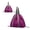 Purple, variant on ZPAQI Yoga Mat Backpack Yoga Mat Drawstring Hand Bag Thick Waterproof Sports Backpack
