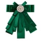 thumbnail image 1 of Corbata De Moño Pre-Atado Allegra K Color Sólido Nudo De Proa Para Mujer Verde Oscuro One Size, 1 of 5