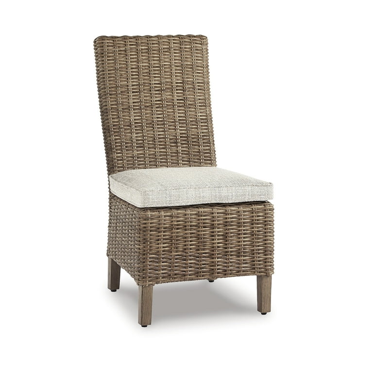 Beachcroft Outdoor Chair with Cushion (set of 2) - Beige Beachcroft Outdoor Chair with Cushion (set of 2) - Beige