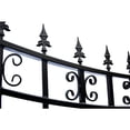 thumbnail image 5 of ALEKO Garden Yard Steel Single Sliding 16' Gate St. Louis Style with Gate Opener, 5 of 13