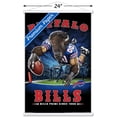 thumbnail image 3 of NFL Buffalo Bills - End Zone 17 Wall Poster with Wooden Magnetic Frame, 22.375" x 34", 3 of 3