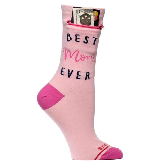 Pocket Socks®, Best Mom Ever, Womens