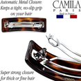thumbnail image 4 of Camila Paris CP818 Barrette Écaille de Tortue 4 Po. - Lot de 4, 4 of 6