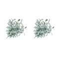 thumbnail image 1 of Moyic 10 Uds hojas artificiales rama planta de simulación ramas de árbol ceremonia vacaciones hogar Decoración de pared Accesorios Type2 NO2, 1 of 6