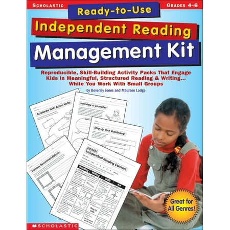 Ready-To-Use Independent Reading Management Kit: Grades 4-6 (Paperback)