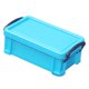 thumbnail image 5 of 4 Cajas De Muebles Para El Hogar, Caja Con Pestillo De 0,5 L, Colorida Con Tapa, Estuche Sellado Para Alimentos, Azul 4 piezas, 5 of 8