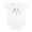 Cloud White, variant on CafePress - Rubyosaurus Infant Bodysuit - Baby Light Bodysuit, Size Newborn - 24 Months