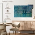 thumbnail image 5 of Elephant Stock Palazzo Da Mula Venice 1908 Wall Art - Horizontal Canvas Wall Art - Living Room Wall Decor - Abstract Canvas - Gray And Teal Decor By Claude Monet - 12" x 8", 5 of 8