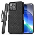 thumbnail image 2 of Funda para iPhone 15 Pro Max Galvanox negro Ultra Durable con Clip para Cinturón, 2 of 8