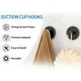thumbnail image 4 of Christmas Suction Cup Hooks for Wreaths on Glass Upgrade No Drill Suction Cup Hooks for Shower Wreath Hanger for Front Door Towel Hooks for Window Bathroom, 4 of 9