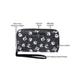 thumbnail image 3 of Portafolios de piel sintética Disney Mickey Minnie Mouse Winnie Pooh Jack Skellington Negro, 3 of 5