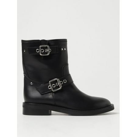 

Via Roma 15 Flat Ankle Boots Woman Black Woman