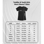 Disneys Cars - Lightning McQueen Think Fast - Toddler And Youth Girls Short Sleeve Graphic T-Shirt