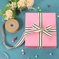 thumbnail image 4 of Uxcell 1 Pcs Natural Cotton Stripes Ribbon for Gift Wrapping and DIY Crafts Decoration Natural with Black 1 1/2", 4 of 5
