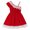 Red, variant on Vedolay Young Girls Dress Girls' Summer Floral Dress Kids Puff Sleeve Square Neck Smocked Flowy Sun Dresses,Red 6-7 Years