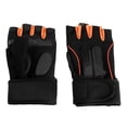 thumbnail image 4 of Guantes de fitness para hombres y mujeres, de medio dedo, transpirables, para montar a caballo, equipo de entrenamiento con mancuernas, guantes de muñeca extendidos, 4 of 4