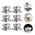 thumbnail image 4 of 6Pcs Pot Lid Knobs Universal Pot Cover Handles Stainless Steel Pot Grip, 4 of 9