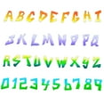 thumbnail image 1 of FMM Ensemble de Découpeurs d'Alphabet et de Chiffres Sugarcraft Graffiti, 1 of 2
