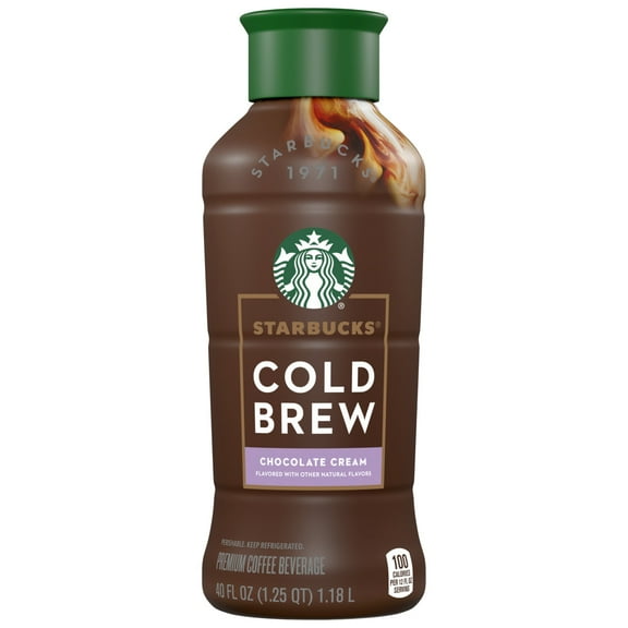 Starbucks Iced Coffee Cold Brew Chocolate Cream 40oz