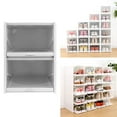 thumbnail image 4 of Shoe Box, Durable Flip PP Lightweight Shoe Organizer, For Cabinet Closet ANGGREK Otros, 4 of 8
