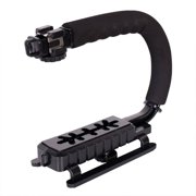 MANNYA Camera Stabilizer Handheld U-Grip Holder for Steady Shots and Smooth Videos