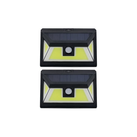 

Outdoor Solar Light 2 PK 56 LED Motion Sensor Wireless Wall Lamp Sunlight Rechargeable Waterproof Yard Lighting