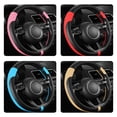 thumbnail image 3 of Car PU Leather Steering Wheel Cover Universal Accessories 15''/38cm New S1, 3 of 8