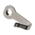 thumbnail image 1 of Eigraketly Gancho para llaves Perchas pulidas convenientes Montado en la pared Usable Heavy Duty Ganchos Bolsa Bolso Sala de estar Níquel blanco Type1 NO1, 1 of 6