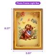 thumbnail image 5 of Dachshund Celebrates Spring and Enjoys a Happy Easter Acrylic Plaque with Wood Photo Frame Box Wiener Dog Lover Gifts Idea Light Box - 02001, 5 of 5