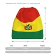 thumbnail image 5 of Womens Bolivian Flag Slouchy Beanie Cap Headwear Hat Turban, 5 of 7