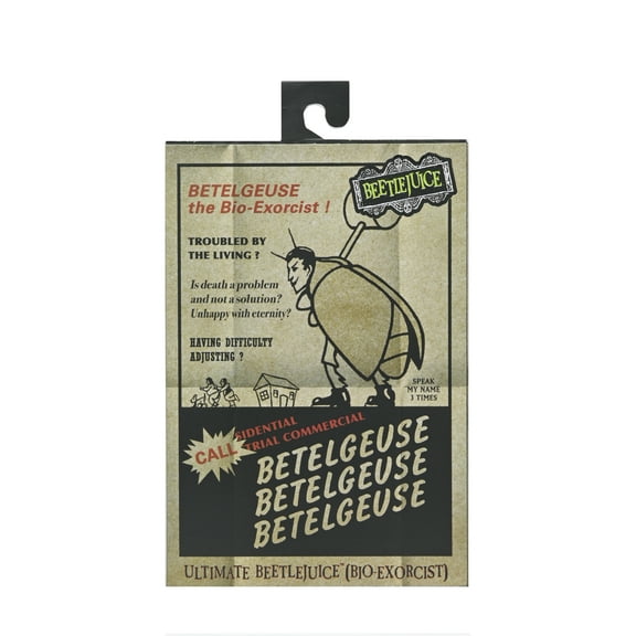 NECA Ultimate Beetlejuice (1988) Tour Guide "The BioExorcist" 7" Scale Action Figure