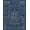 Blue, Pattern 1, variant on ODIKA 4'x6' Machine Washable Non-Slip Area Rug, Swirling Cloud Formation Abstract Art High Traffic Rug, Ivory, 658364