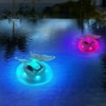 thumbnail image 3 of DHliIQQ Dragonfly Shape Solar Swimming Pool Ornaments Pond Light Floating Waterproof LED Efficiency Lamp Detachable Energy, 3 of 8