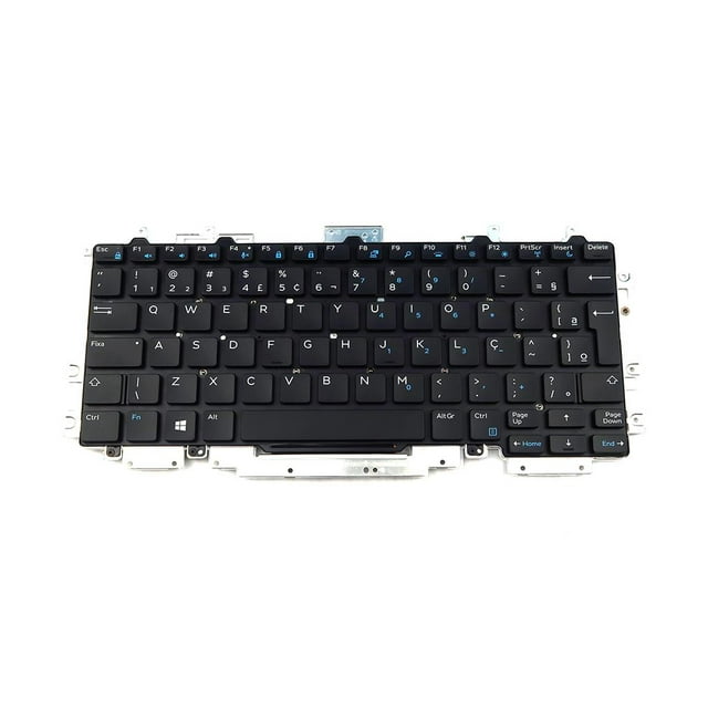 Dell Latitude E7270 Brazilian Portuguese Backlit Laptop Keyboard Black X1CR3 Laptop Keyboards
