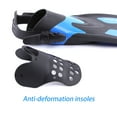thumbnail image 4 of WHALE Adult Short Snorkeling Swim Fins Flippers with Adjustable Heel, 4 of 8