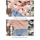 thumbnail image 4 of Suéter feo de punto navideño con renos y árbol de Navidad para mujerRojoChildren's clothing 130, 4 of 5