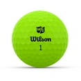 Wilson Duo Optix Golf Ball, Green, 12ball pack