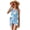 Boho Mandala Daisy Flower, variant on Cow Sunflower Print Girls Swimsuits Halter One Piece Bathing Suit with Cover Up Skirt Adjustable Strap Teen Girl Swimsuit Swimwear Set, 7-8 Years