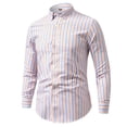 thumbnail image 2 of Kezqiaxn Men Dress Shirt Summer Button Down Shirts with Pocket Striped Collared Casual Shirt Plus Size Fashion, 2 of 8
