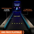 thumbnail image 3 of 9 ft. Arcade Roll and Score Game with LED Lights and Electronic Scorer, Black by Hall of Games, 3 of 7