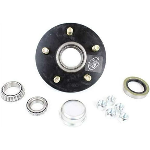 5-4.5" Bolt Circle 3,500 lbs. Trailer Axle Idler Hub Kit