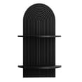 thumbnail image 5 of American Art Decor Lunar Ledges Wall Shelf in Black - 23.75" x 14", 5 of 8