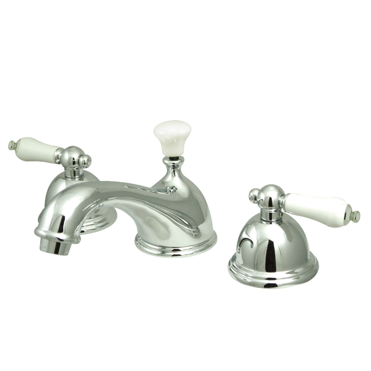 Kingston Brass KS3961PL 8Inch Widespread Lavatory Faucet, Polished