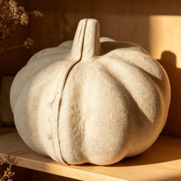 DIY Pulp Blank Pumpkin Halloween Decorations, Hand-Painted Craft Halloween Gifts Decor, Cute Figures for Photography Prop Display