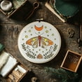 thumbnail image 6 of 4 Sheets 12Pcs Moth Water Soluble Embroidery Patterns 11.7x8.3Inch Star Moon Flower Moth Combo Stick and Stitch Embroidery Paper Stabilizer for Hand Sewing Lover Beginners, 6 of 8