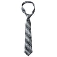 thumbnail image 2 of Spring Notion Men's Paisley Pattern Gradient Microfiber Woven Tie, 2 of 3