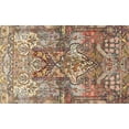 thumbnail image 1 of Ahgly Company Indoor Rectangle Traditional Sienna Brown Persian Area Rugs, 7' x 9', 1 of 6