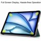 thumbnail image 5 of Funda Protectora Rígida de Cuero PU con Soporte Magnético para iPad Air 11" M2 (2024) - Verde, 5 of 7
