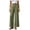 Army Green, variant on Casual Pants for Women Loose Elastic High Waisted Wide Leg Cooling Pants Pull on Trousers with Pockets,S,Black
