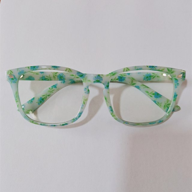 Gafas anti-azules Gafas planas retro Gafas de protección ocular para computadora de marco completo unisex